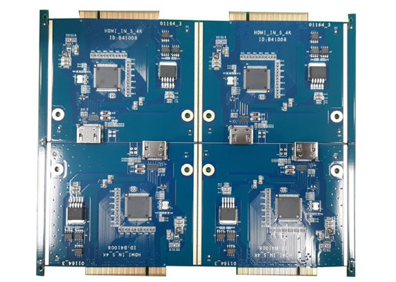Driverless를 위한 파란 SMT 다중층 HDI PCB 회의 시제품